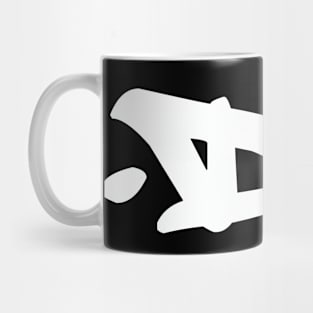 DJ Graffiti (White Lettering) Mug